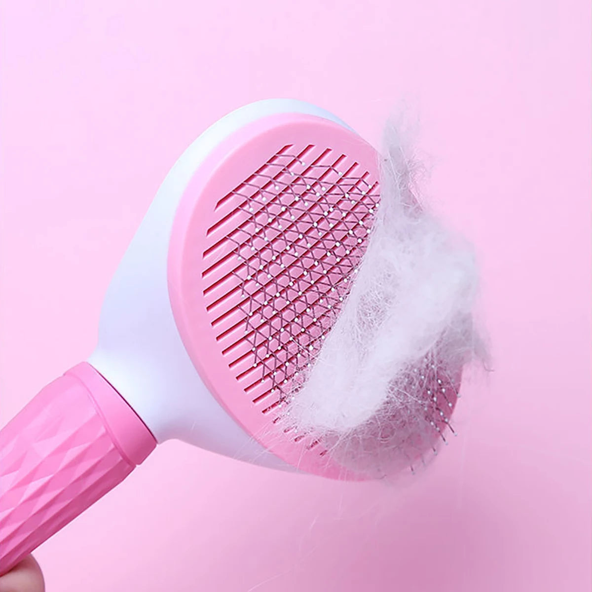Escova removedora de pelos para cães e gatos
