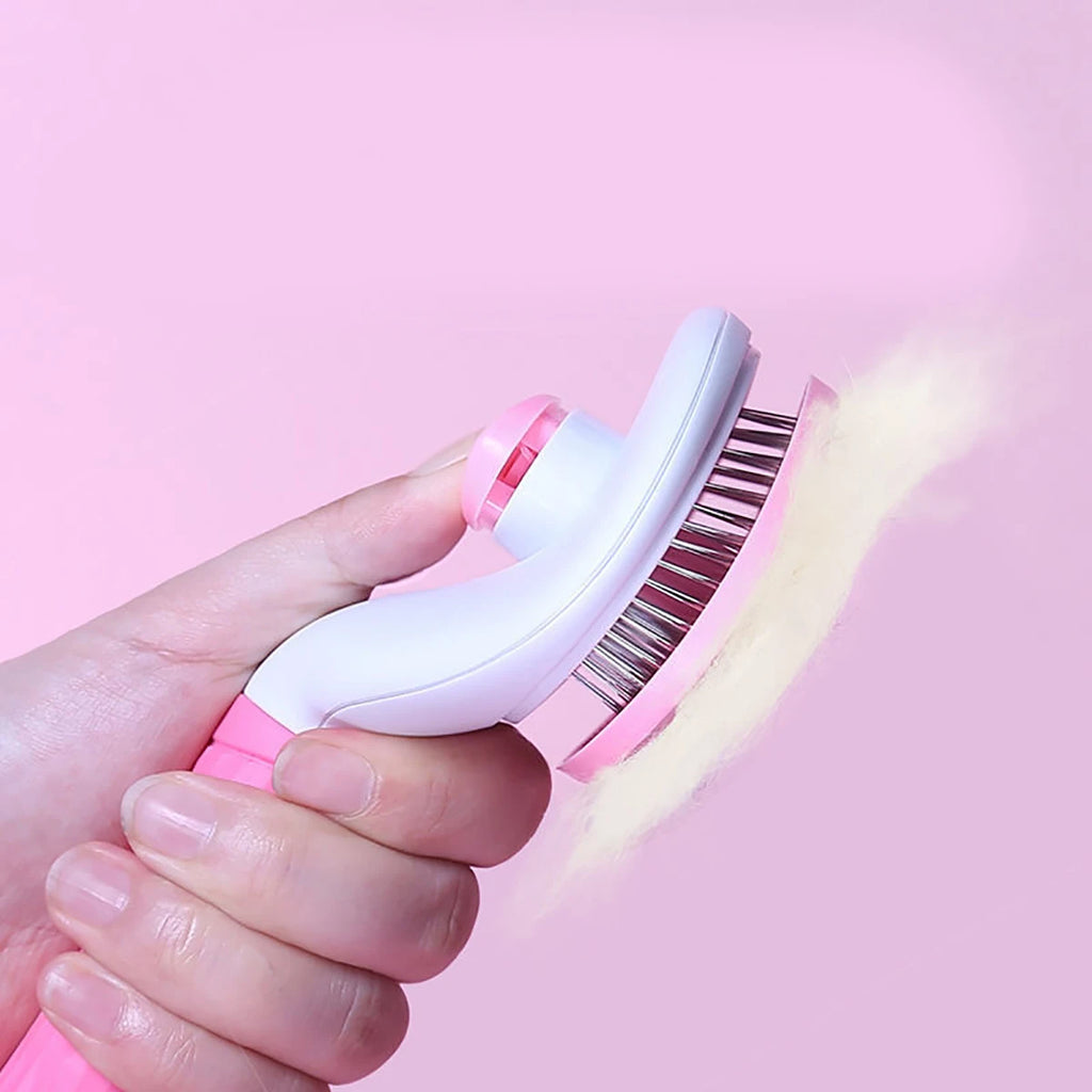 Escova removedora de pelos para cães e gatos