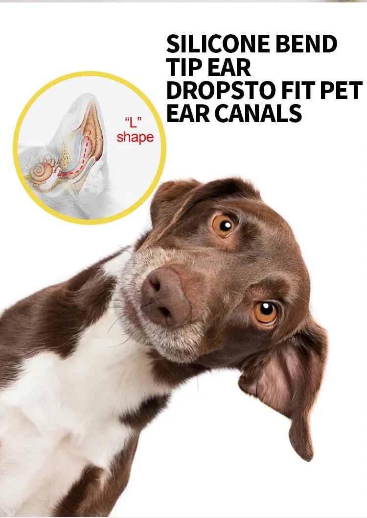 Lavagem de ouvidos para animais de estimação