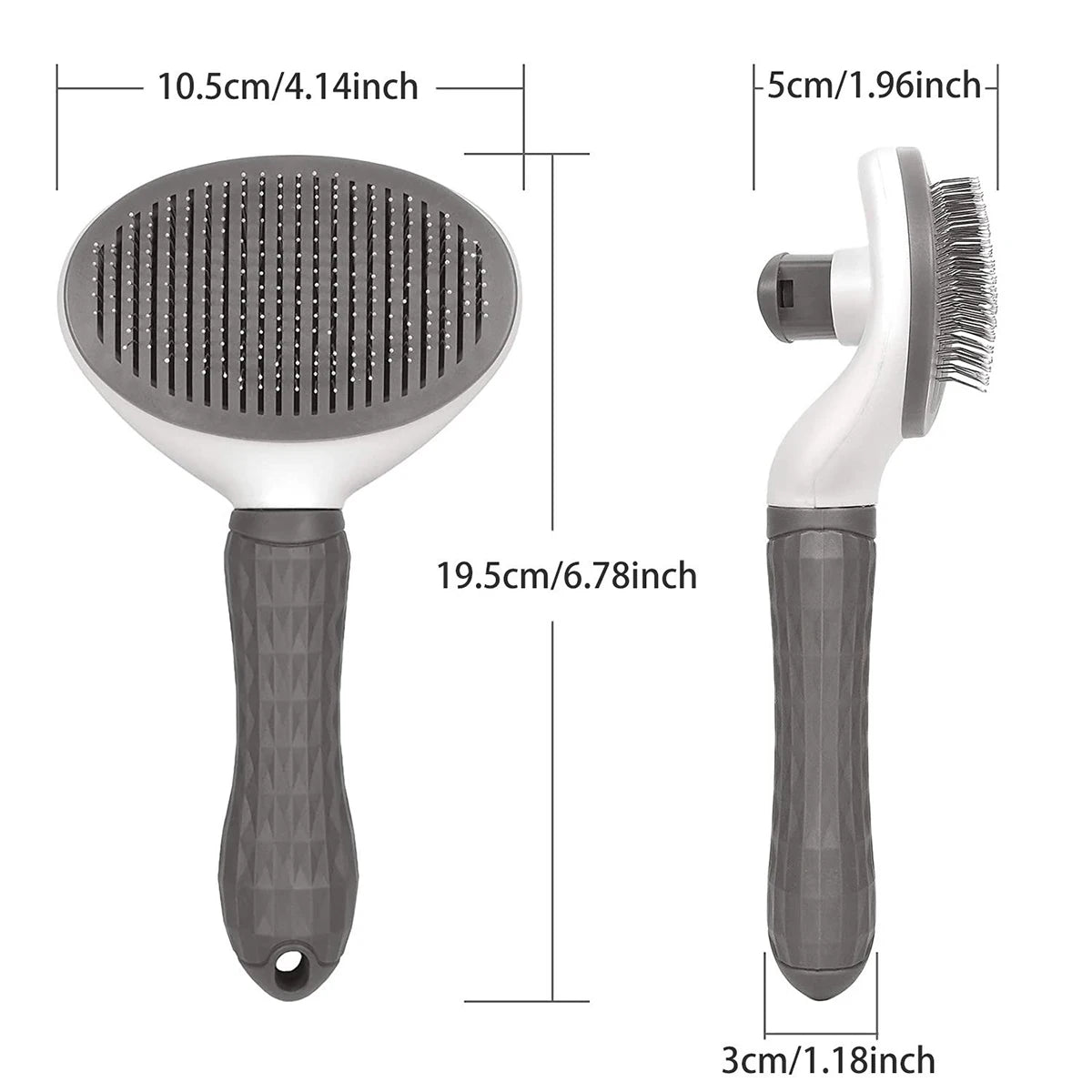 Escova removedora de pelos para cães e gatos