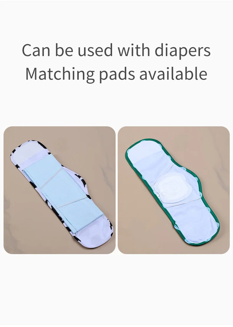 Fraldas laváveis para cães machos