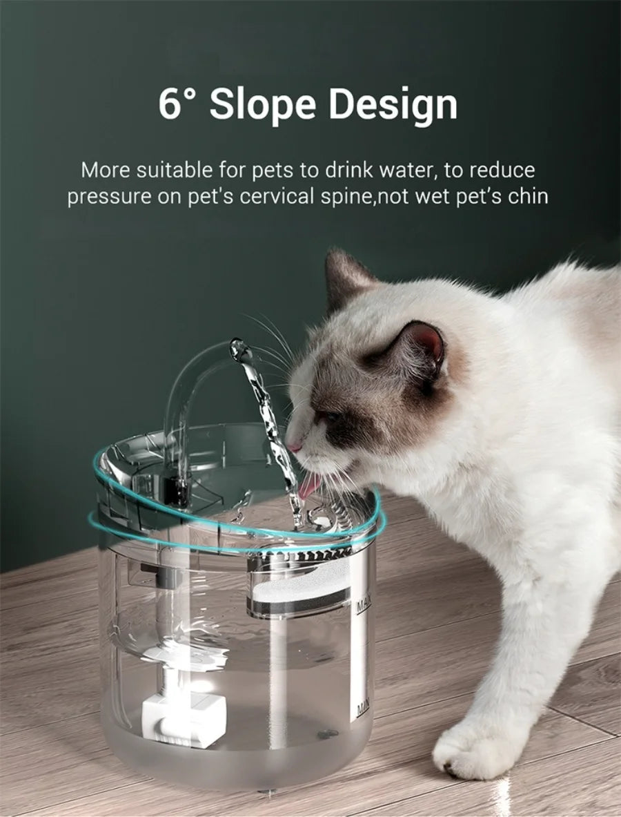 Dispensador automático de água para animais de estimação